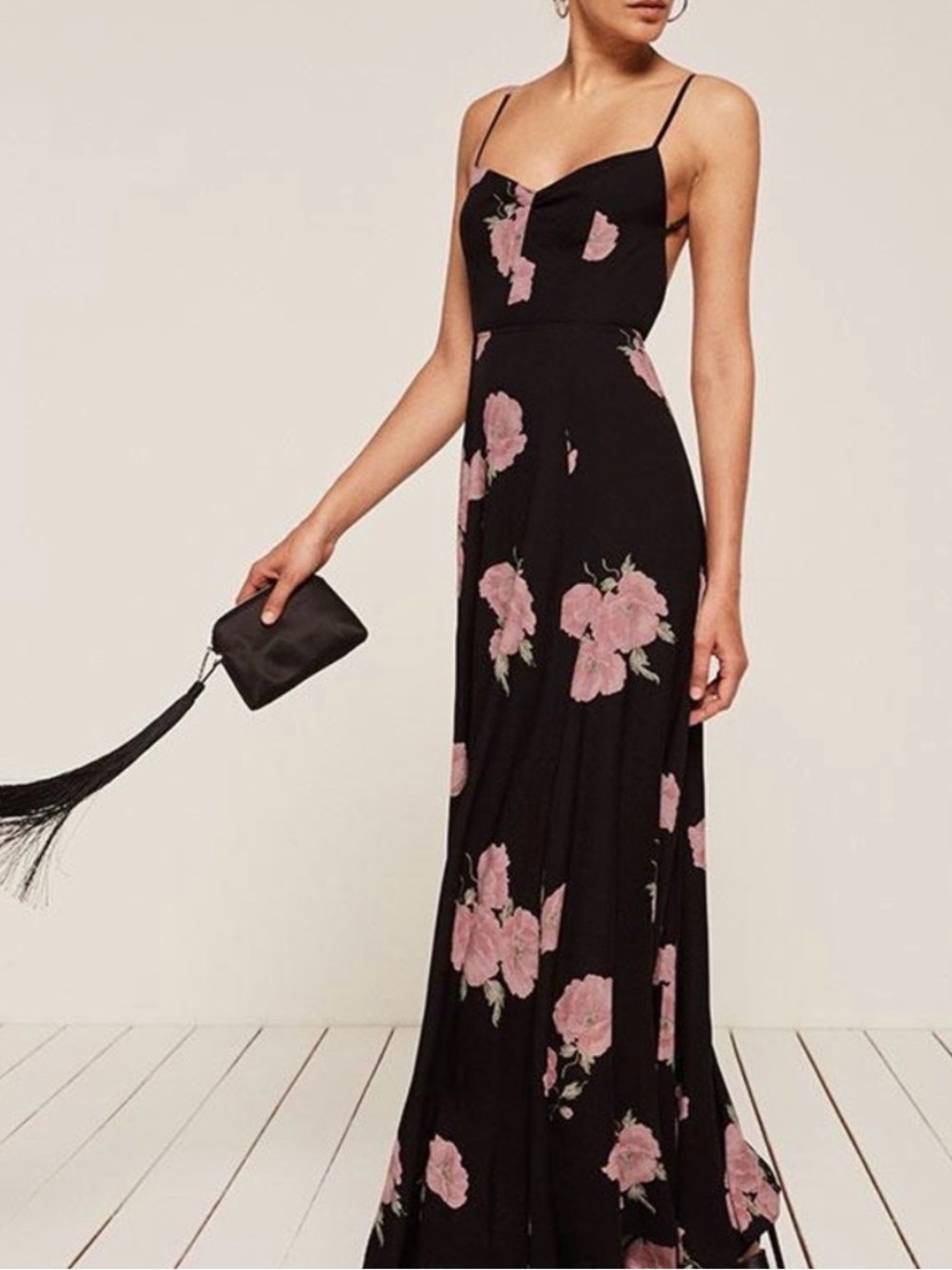 Reformation Thistle Maxi Dress in floral print size 2
